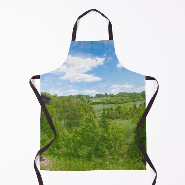 Item preview, Doube's Trestle Bridge Near Peterborough, Ontario, Painterly designed and sold by jrtwynam.