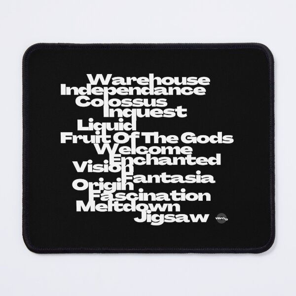 Item preview, Iconic Raves (White Design) designed and sold by vinyldshop.