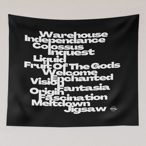 Item preview, Iconic Raves (White Design) designed and sold by vinyldshop.