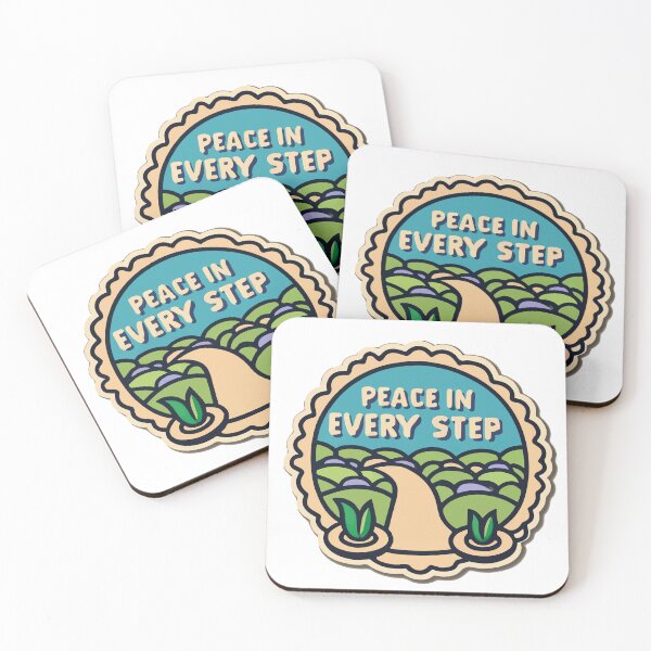 Item preview, Peace In Every Step - Zen Garden Tranquility designed and sold by NiftyWrx.