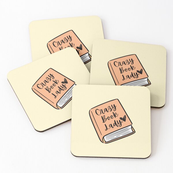 Item preview, Crazy Book Lady Orange Bookish Aesthetic Book Lover  designed and sold by BookishSerena.