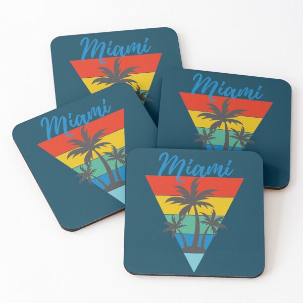 Item preview, Miami Vintage Sunset designed and sold by Tripp Art Studio.