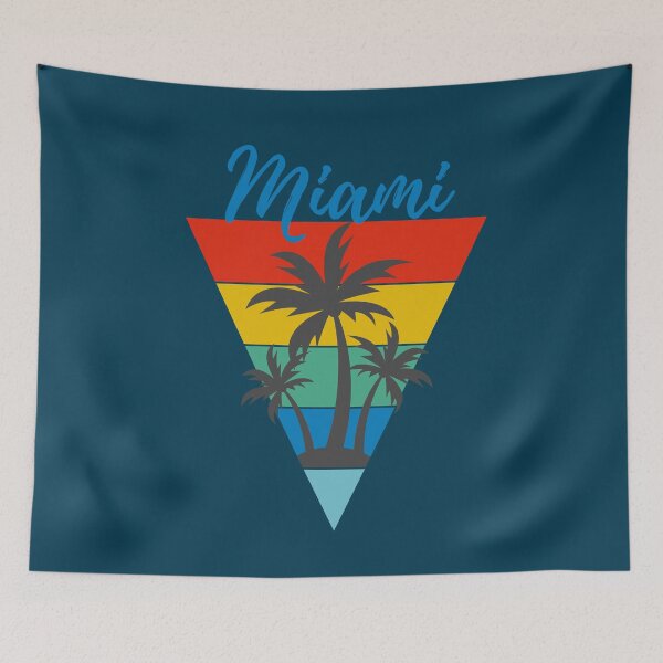 Item preview, Miami Vintage Sunset designed and sold by Tripp Art Studio.