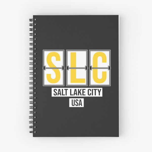 Artikelvorschau, SLC - Salt Lake City Flughafen Code Souvenir oder Geschenk Shirt entworfen und verkauft von Theodore Cory.