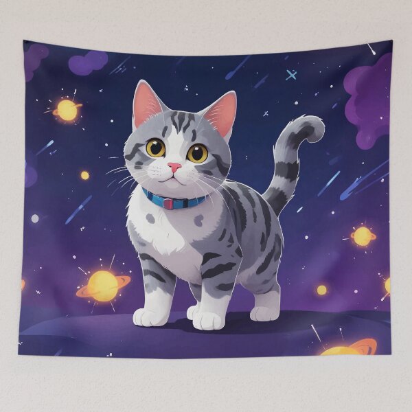 Item preview, American Wirehair Galactic Whiskers designed and sold by WildlifeInc.