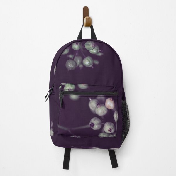 Item preview, Sage Seed Pods on Deep Plum designed and sold by Brooke T Ryan Photographic Art.