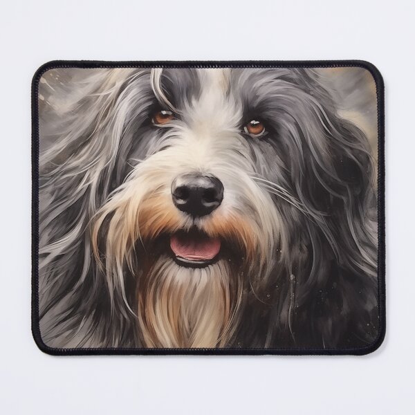 Item preview, Bearded Collie Portrait designed and sold by Samuelsboro.