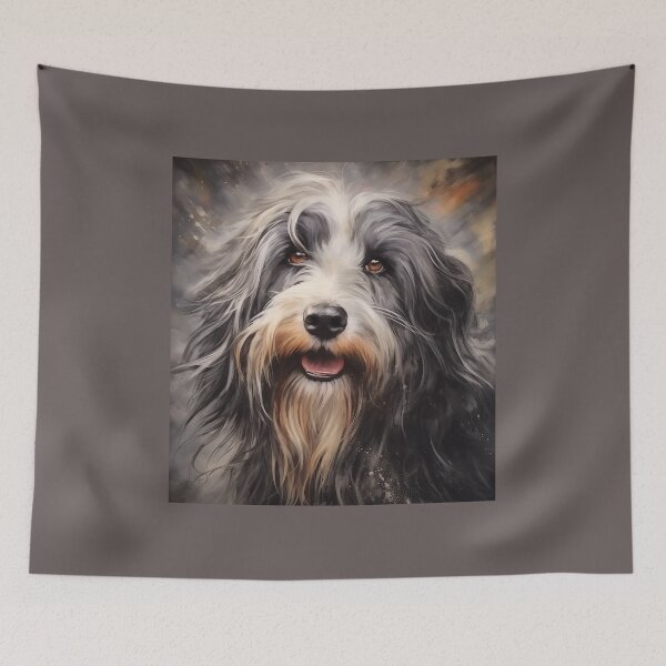 Item preview, Bearded Collie Portrait designed and sold by Samuelsboro.