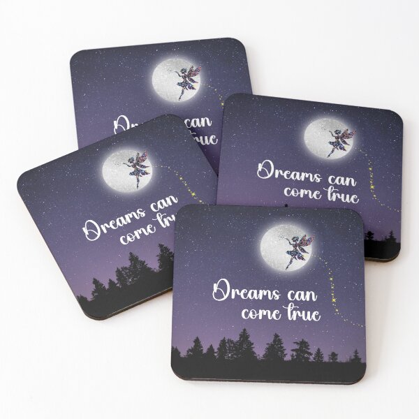 Item preview, Dreams can come true - Fairy and the moon designed and sold by Fantacaroo Designs.