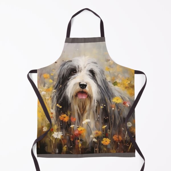 Item preview, Bearded Collie in a Wildflower Field designed and sold by Samuelsboro.