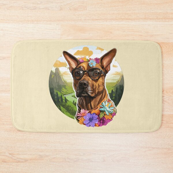 Item preview, Busta in Bloom: Floral Adorned Canine Chic designed and sold by URBN. WILD.