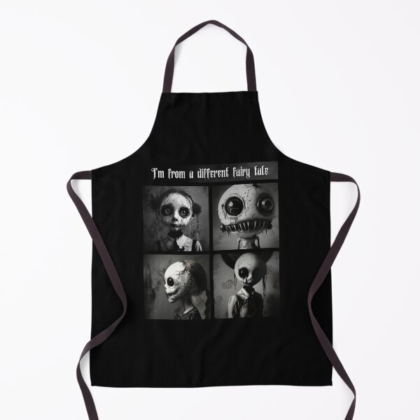 Item preview, I'm from a different fairy tale, black and white artwork, scary figures designed and sold by silent-violin.