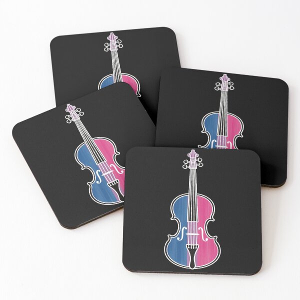 Item preview, Bi Pride Violin Design designed and sold by skye-studio.