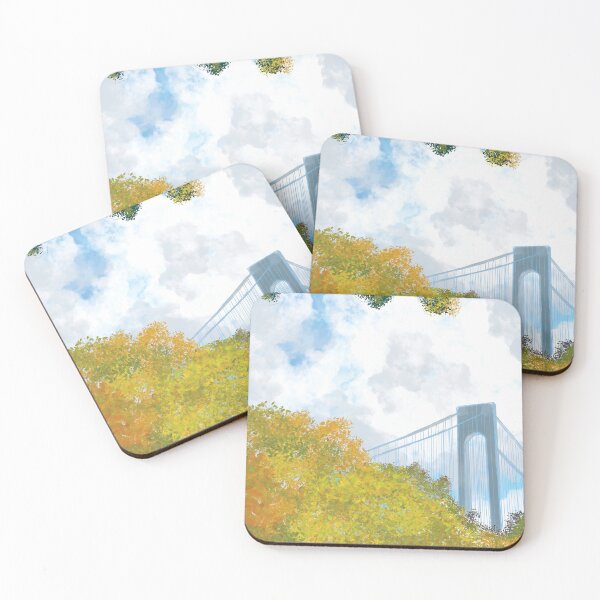 Item preview, Bay Ridge Verrazzano-Narrows Bridge Staten Island Painting designed and sold by 2ndststudios.