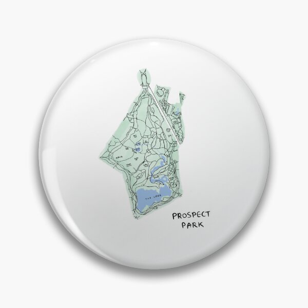 Item preview, Prospect Park NYC Map designed and sold by 2ndststudios.