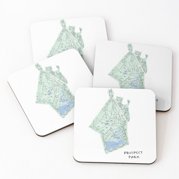 Item preview, Prospect Park NYC Map designed and sold by 2ndststudios.
