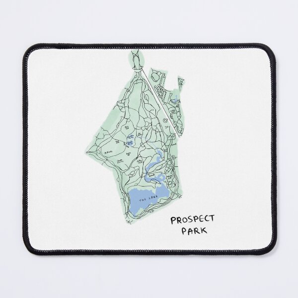 Item preview, Prospect Park NYC Map designed and sold by 2ndststudios.