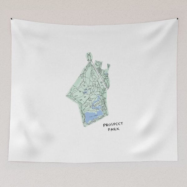 Item preview, Prospect Park NYC Map designed and sold by 2ndststudios.