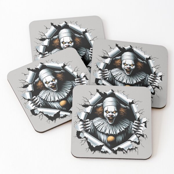 Item preview, Halloween Evil White Clown designed and sold by bunnyboiler.