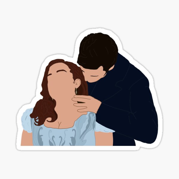 Aperçu de l'œuvre Miroir Colin et Pénélope créée et vendue par golden-styles.