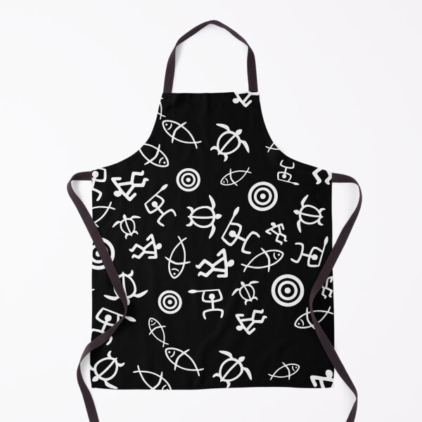 Item preview, Hawaiian Petroglyph Graphic - Black Background designed and sold by Lava Watchers.