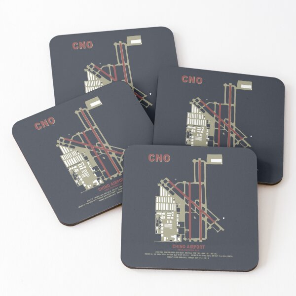 Item preview, CNO Chino Airport CA KCNO Art Print designed and sold by RealPilotDesign.