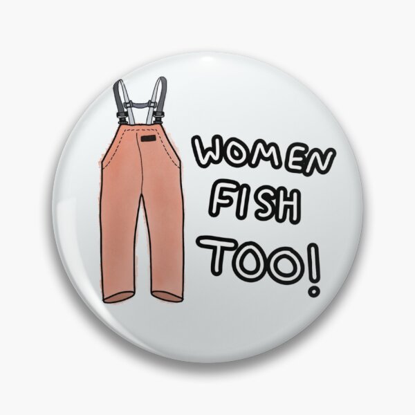 Item preview, Women Fish Too! designed and sold by Emma Gerike.