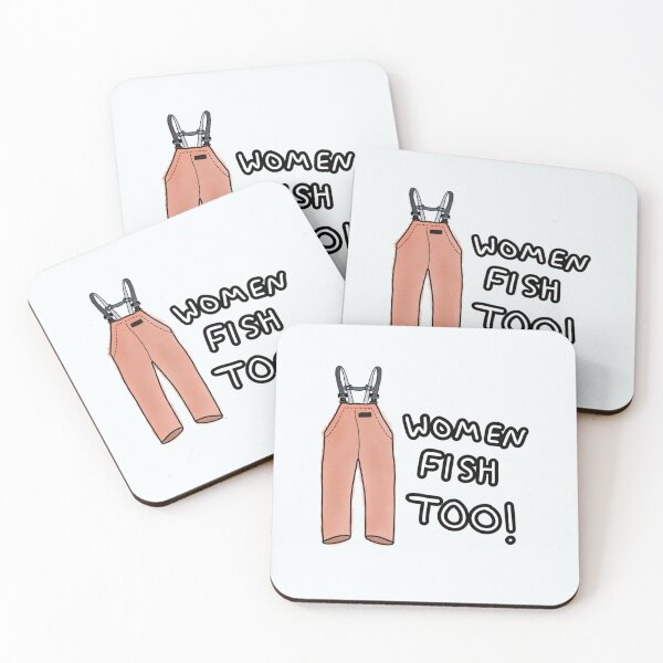 Item preview, Women Fish Too! designed and sold by Emma Gerike.