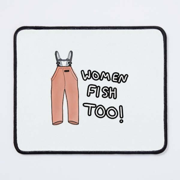 Item preview, Women Fish Too! designed and sold by Emma Gerike.