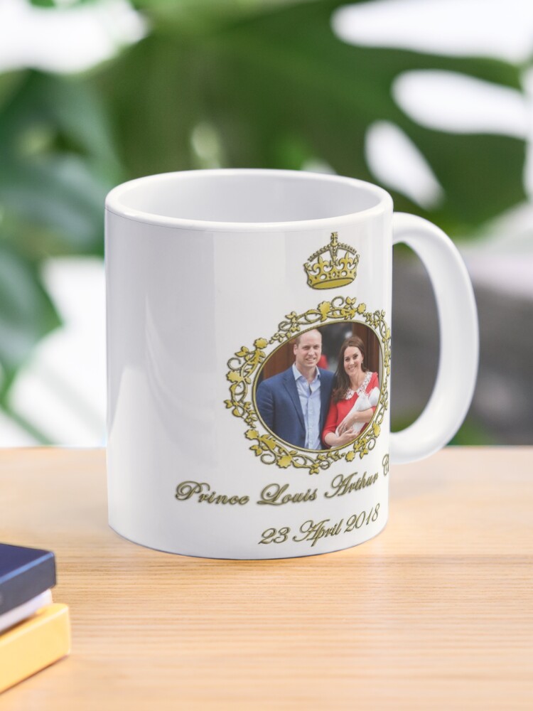 HRH Prince Louis of Cambridge Louis Arthur Charles Birth of Commemorative Mug 
