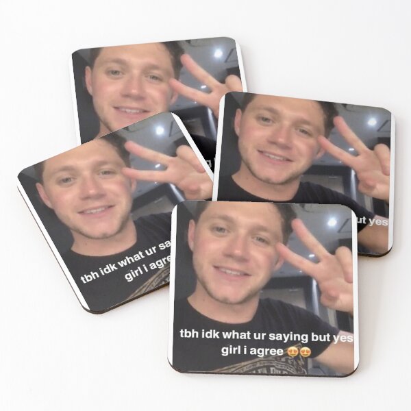 Item preview, Niall Horan Reaction Picture Meme designed and sold by golden-styles.