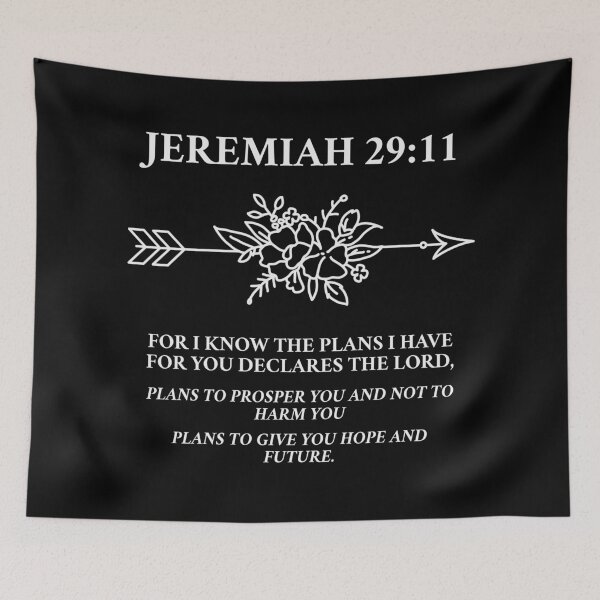 Item preview,  Jeremiah 29:11 Bible Verse, Faith Christian Gospel Quotes, Inspirational  Christian Woman Design designed and sold by mattlee20.