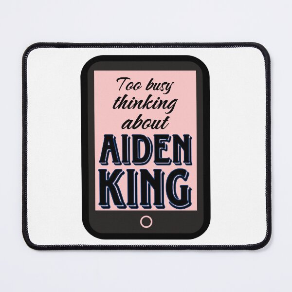 Item preview, Rina Kent - Too Busy Thinking About Aiden King designed and sold by fangtasticprint.