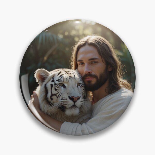 Item preview, Jesus and Tiger designed and sold by Yeshua888.