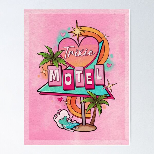 Item preview, 60s Trixie Motel Sign designed and sold by NervaRose.