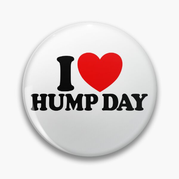 Item preview, I Love Hump Day Red Heart Camel Hump Day Gear designed and sold by DynamicDesign.
