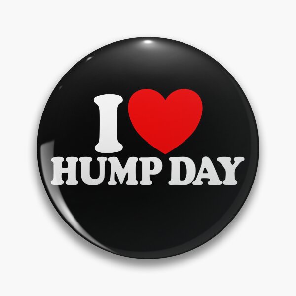 Item preview, I Love Hump Day Red Heart Camel Hump Day Gear designed and sold by DynamicDesign.