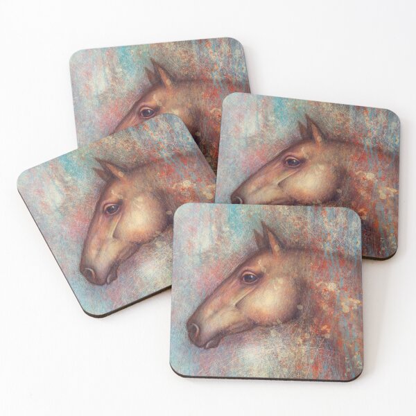 Item preview, Thoughtful Horse designed and sold by PaintedKoala.