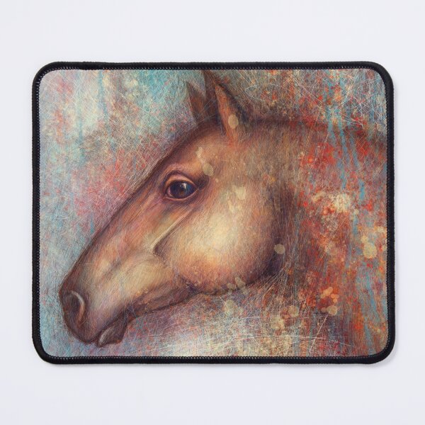 Item preview, Thoughtful Horse designed and sold by PaintedKoala.