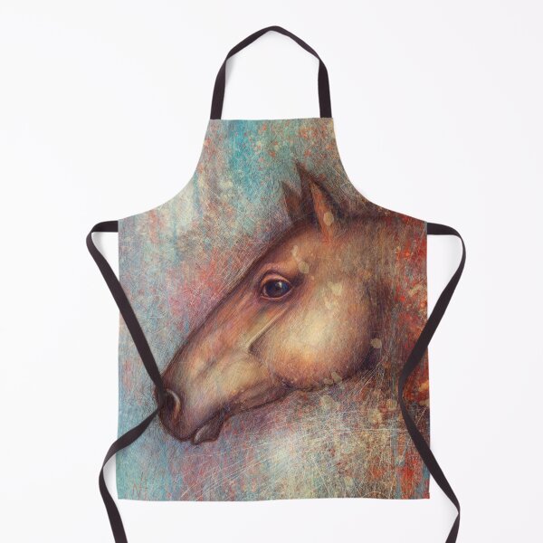 Item preview, Thoughtful Horse designed and sold by PaintedKoala.