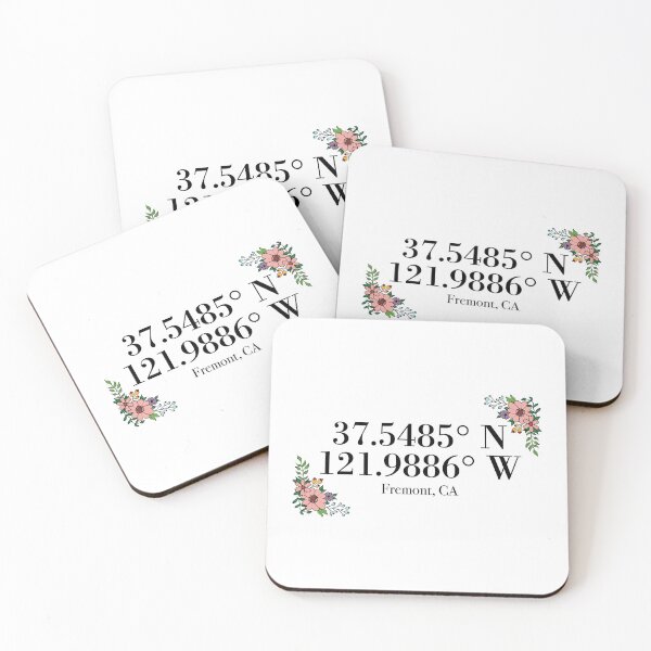 Item preview, Fremont, CA Coordinates designed and sold by mynameisliana.