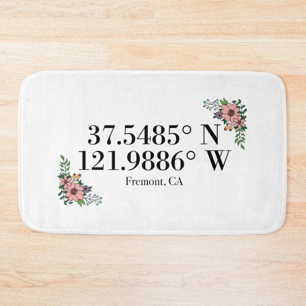Item preview, Fremont, CA Coordinates designed and sold by mynameisliana.