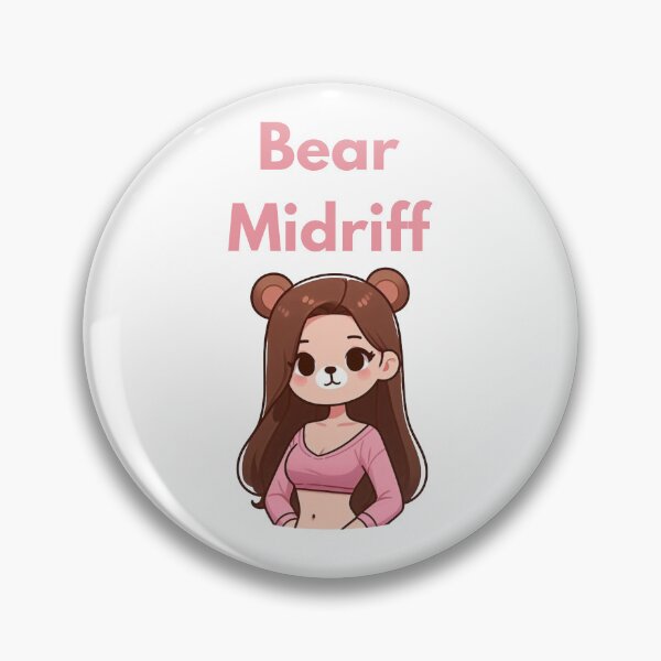 Item preview, Cute bear midriff furry girl designed and sold by DudzDesignz.