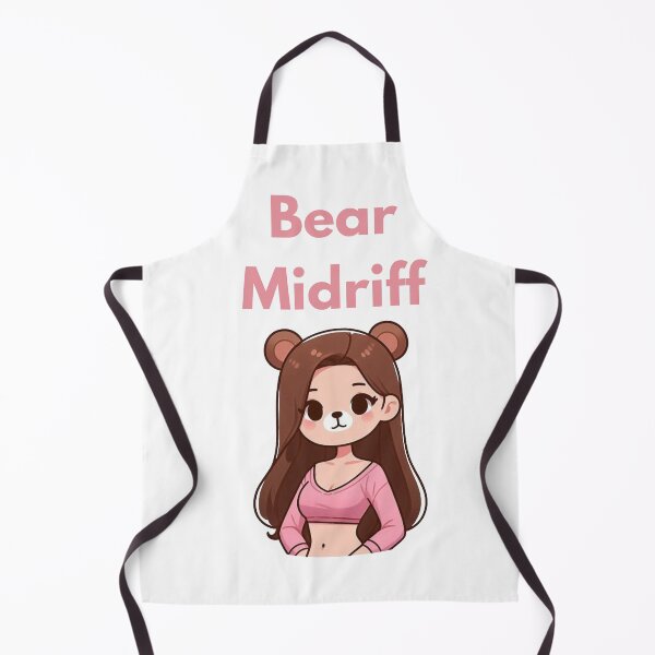 Item preview, Cute bear midriff furry girl designed and sold by DudzDesignz.