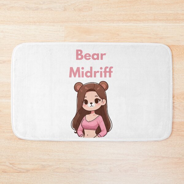 Item preview, Cute bear midriff furry girl designed and sold by DudzDesignz.