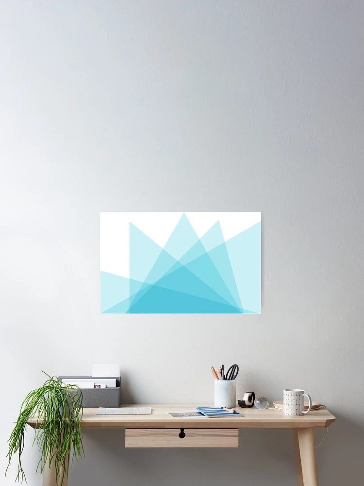 Thumbnail 2 of 3, Poster, Pattern gradient designed and sold by Superkent.