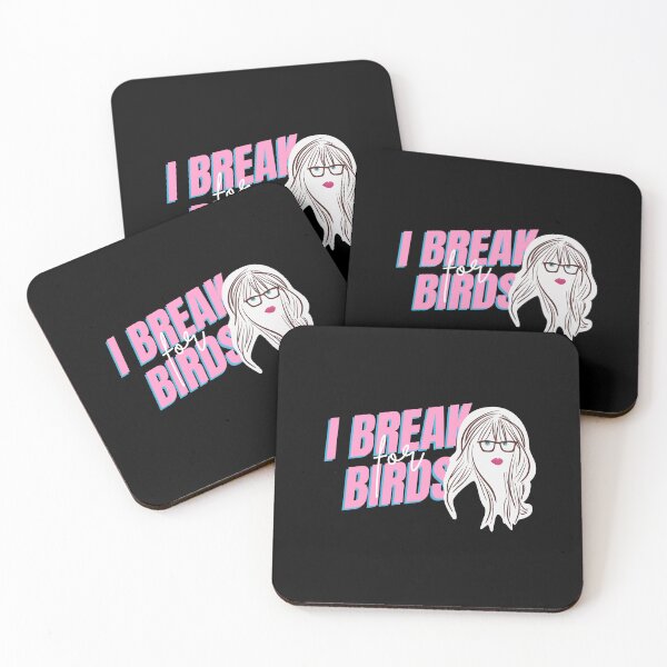 Item preview, Jess Day - New Girl - "I break for birds" quote designed and sold by ach-prints.