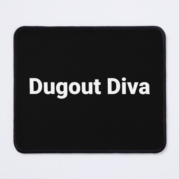 Item preview, Dugout Diva designed and sold by Text-based T-Shirts and Gifts.