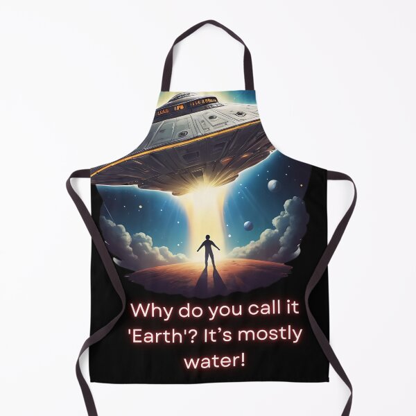 Item preview,  Why do you call it 'Earth'? It’s mostly water! Art  designed and sold by Obsidian Ink by Wilshire.