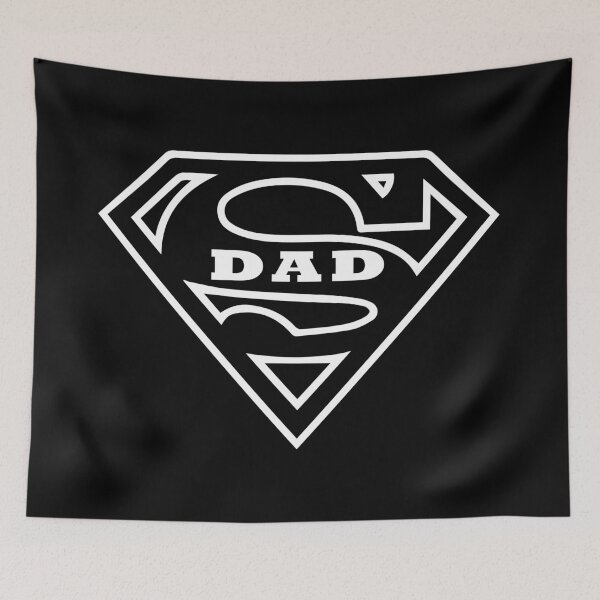 Item preview, Super Dad Funny Daddy Fathers Day designed and sold by DIRTYSKETCHH.